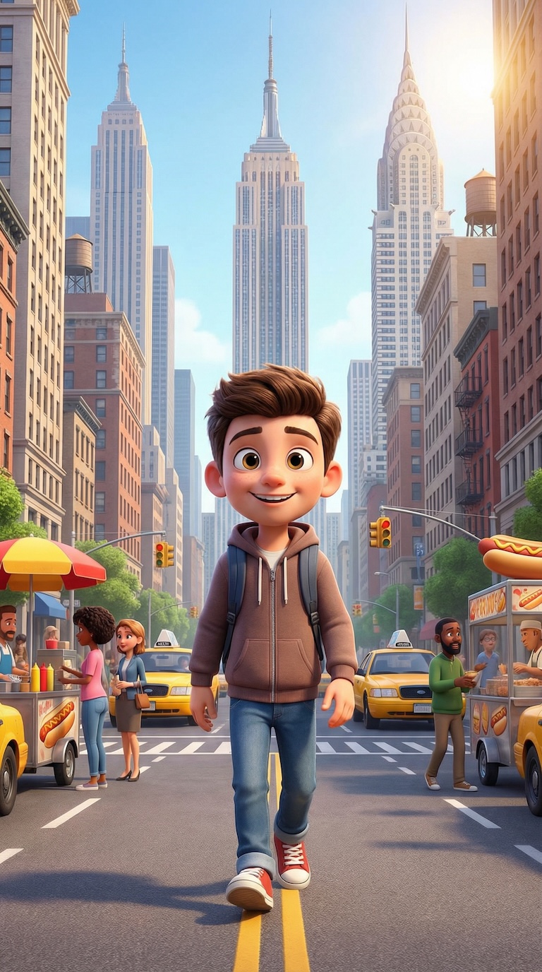 3D Cartoon style preview